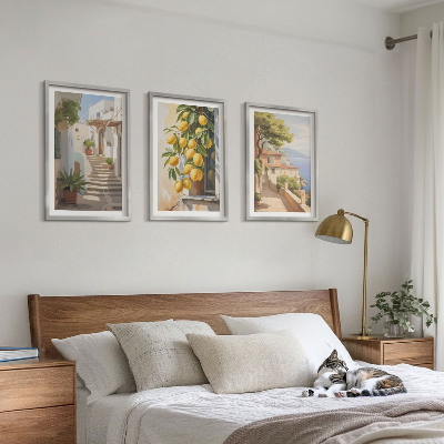 Cadre photo mural Vue sur la mer depuis Lemon Street