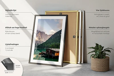 Lot de 3 tableaux pour salon représentant des citrons italiens avec vue sur la mer