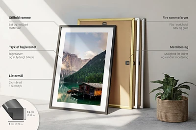 Lot de 3 tableaux pour salon représentant des citrons italiens avec vue sur la mer