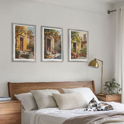 Cadre photo mural Agrumes Plantes de cour
