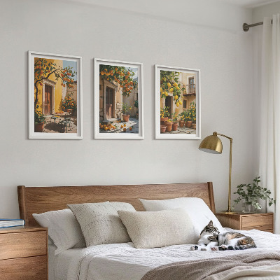 Cadre photo mural Agrumes Plantes de cour