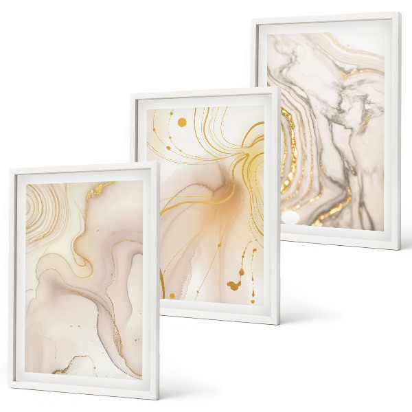 Cadre photo mural Motifs abstraits subtils