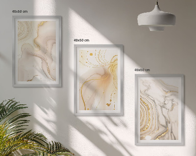Cadre photo mural Motifs abstraits subtils