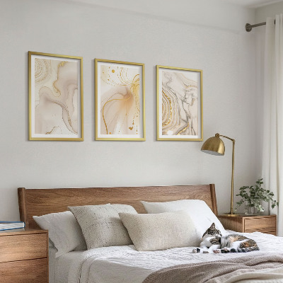 Cadre photo mural Motifs abstraits subtils