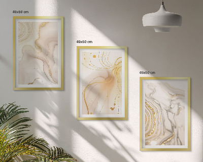 Cadre photo mural Motifs abstraits subtils