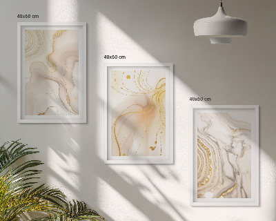 Cadre photo mural Motifs abstraits subtils