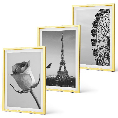 Cadre photo mural Tour Eiffel rose, grande roue