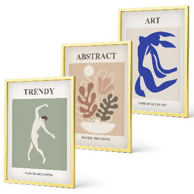 Cadre photo mural Les élégantes figures végétales de Matisse