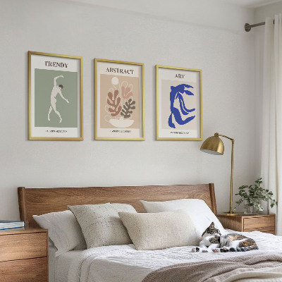 Cadre photo mural Les élégantes figures végétales de Matisse