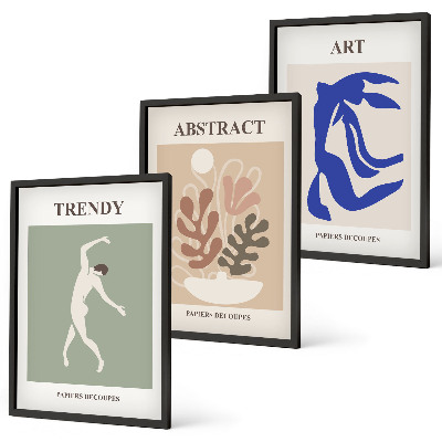 Cadre photo mural Les élégantes figures végétales de Matisse