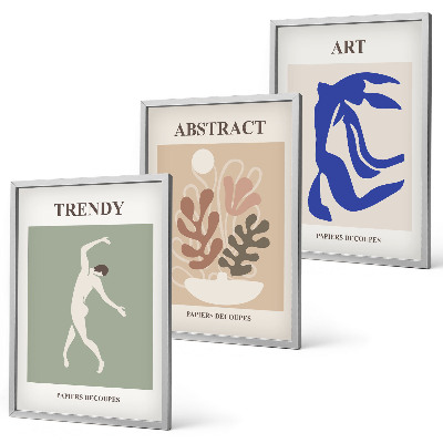 Cadre photo mural Les élégantes figures végétales de Matisse