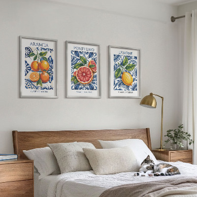 Cadre photo mural Affiches de mode italiennes aux agrumes