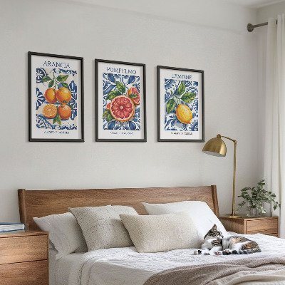 Cadre photo mural Affiches de mode italiennes aux agrumes