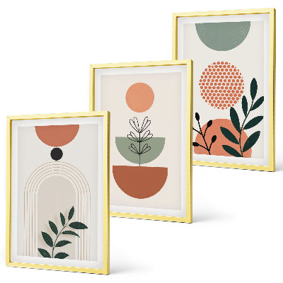 Cadre photo mural Motifs végétaux modernes