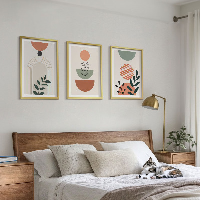 Cadre photo mural Motifs végétaux modernes