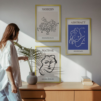 Cadre photo mural Les affiches modernes de Matisse