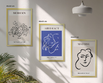 Cadre photo mural Les affiches modernes de Matisse