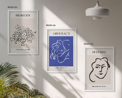 Cadre photo mural Les affiches modernes de Matisse