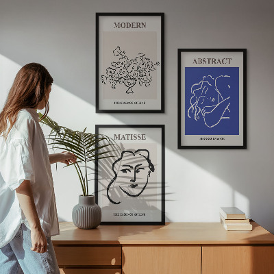 Cadre photo mural Les affiches modernes de Matisse