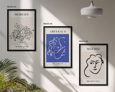 Cadre photo mural Les affiches modernes de Matisse