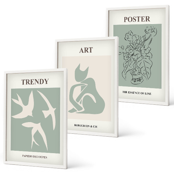 Cadre photo mural Les illustrations élégantes de Matisse