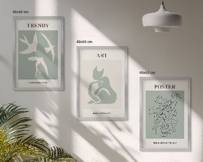Cadre photo mural Les illustrations élégantes de Matisse