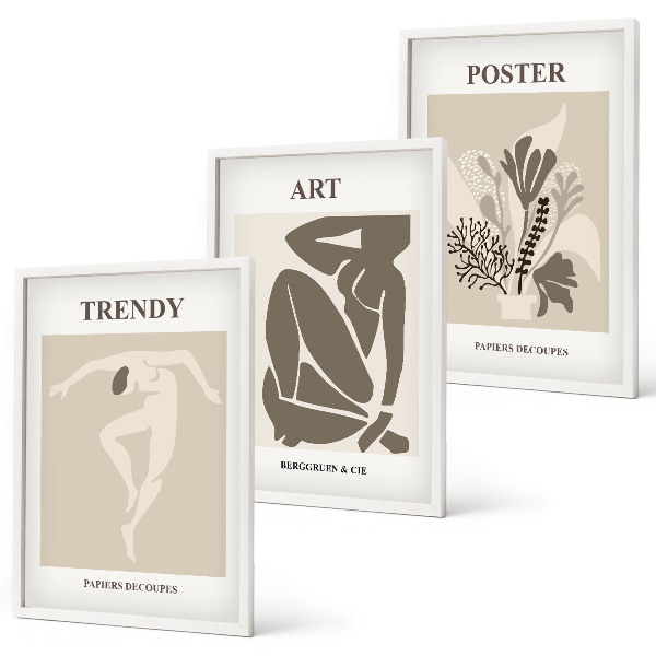 Cadre photo mural Figures végétales de Matisse