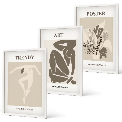 Cadre photo mural Figures végétales de Matisse