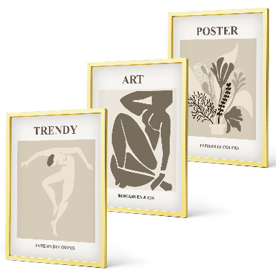 Cadre photo mural Figures végétales de Matisse