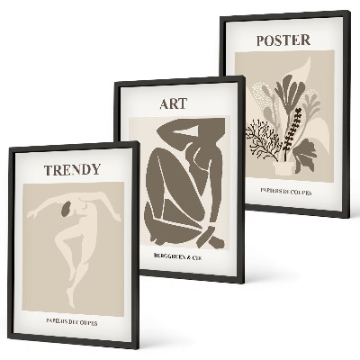 Cadre photo mural Figures végétales de Matisse