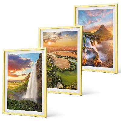 Cadre photo mural Paysages de cascades de l'ouest