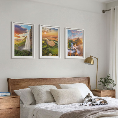 Cadre photo mural Paysages de cascades de l'ouest