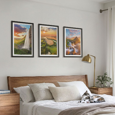 Cadre photo mural Paysages de cascades de l'ouest