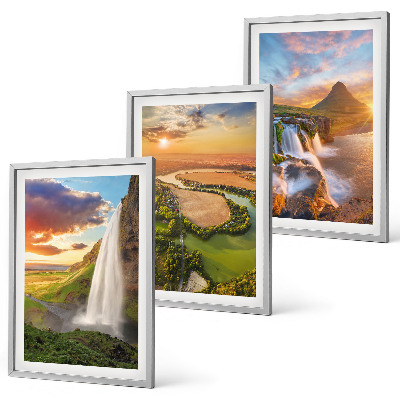 Cadre photo mural Paysages de cascades de l'ouest