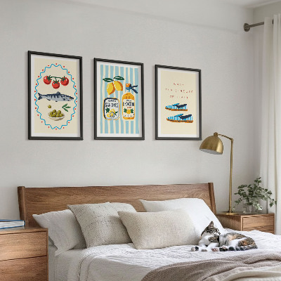 Cadre photo mural Images de style de vie aux saveurs italiennes