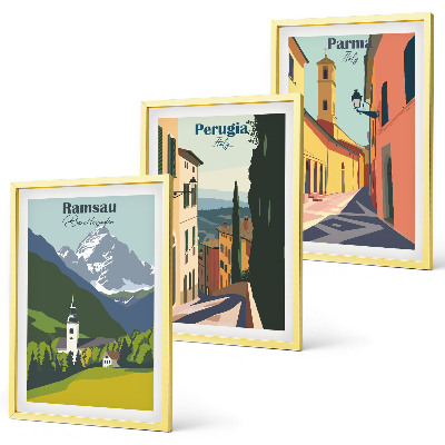 Cadre photo mural Paysages de montagne et Italie