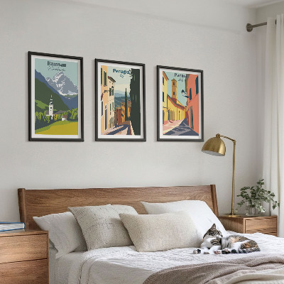 Cadre photo mural Paysages de montagne et Italie