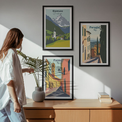 Cadre photo mural Paysages de montagne et Italie