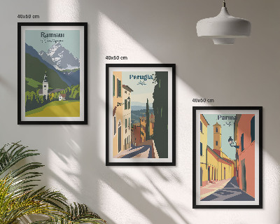 Cadre photo mural Paysages de montagne et Italie
