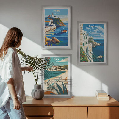Cadre photo mural Paysages côtiers du tourisme