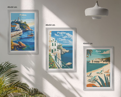 Cadre photo mural Paysages côtiers du tourisme