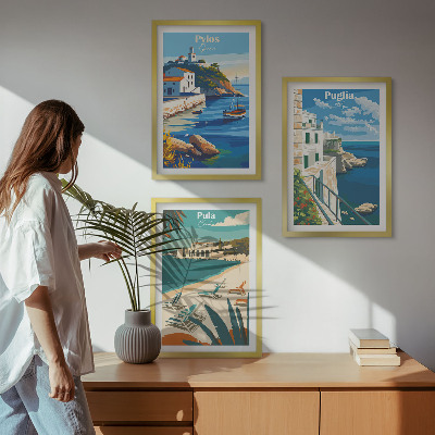 Cadre photo mural Paysages côtiers du tourisme