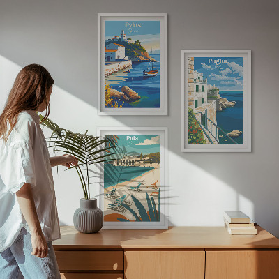 Cadre photo mural Paysages côtiers du tourisme