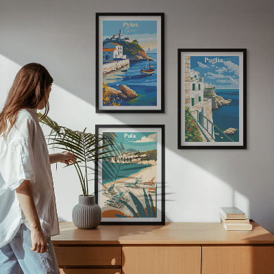 Cadre photo mural Paysages côtiers du tourisme