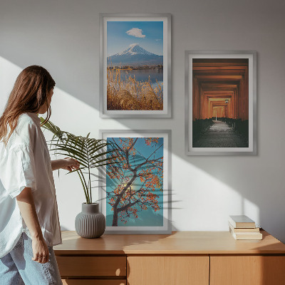 Cadre photo mural Paysages naturels japonais