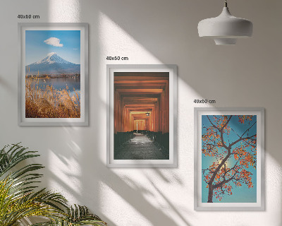 Cadre photo mural Paysages naturels japonais