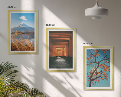 Cadre photo mural Paysages naturels japonais
