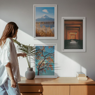 Cadre photo mural Paysages naturels japonais