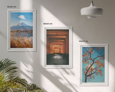Cadre photo mural Paysages naturels japonais