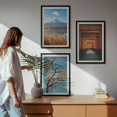 Cadre photo mural Paysages naturels japonais